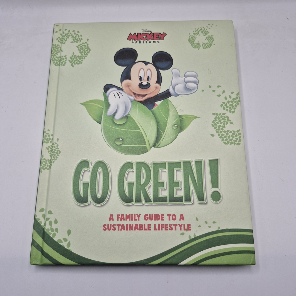 Disney Mickey & Friends‎ Go Green Sustainable Lifestyle Book Hardcover
